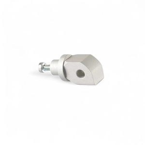 Adattatore Poggiapiedi Passeggero LiteTech FTP022SIL - Componente Essenziale per Sospensioni Moto - Product Image 1