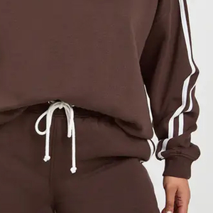 Sweat-shirt pour femme au design simple, coupe décontractée, fermeture éclair, service OEM, prix avantageux pour les commandes en gros, durable - Product Image 4