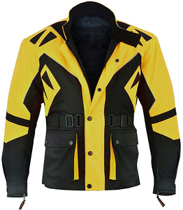 Chaqueta deportiva de motocross de carreras de verano de nuevo diseño hecha a medida para adultos de talla grande, tela de malla impermeable transpirable, talla XL - Product Image 5