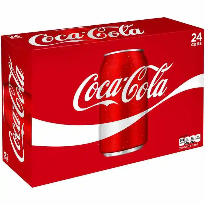 Ventas al por mayor Mejor precio Coca-Cola 330ml x 24 latas Botellas de Coca-Cola Original Classic Coke Refrescos/Coca Cola 330ml x 24 latas