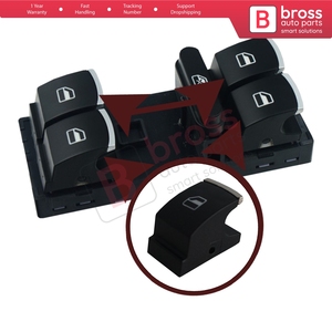BDP994 <b>Window</b> Switch Button Cap <b>Cover</b> 5ND959857 for Golf Jetta 5 6 Passat B6 Tiguan Touran Polo - Product Image 6