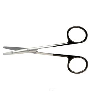 Tijeras de Disección Kilner Ragnel de Acero Inoxidable OEM de Alta Calidad, Recubrimiento de Polvo Negro, con Anillas para los Dedos, Tijeras Quirúrgicas - Product Image 1