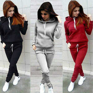 Conjunto de 2 piezas de chándal estampado personalizado OEM para hombre, trajes para correr, conjunto de dos piezas de chándal de lana transpirable para invierno y primavera al por mayor - Product Image 3