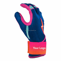 Gants de frappe de baseball personnalisés en cuir Cabretta de qualité supérieure pour adultes et jeunes, OEM ODM, logo personnalisé, fournisseur en gros