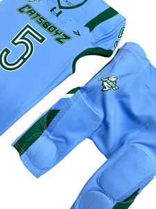 Conjunto de Uniforme de Fútbol Americano con Impresión por Sublimación, Logotipo y Diseño Personalizados de Alta Calidad, Nuevo Uniforme de Fútbol Americano - Product Image 2