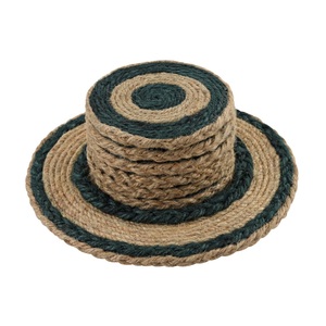 Sustainable Jute Rope Placemat & Coaster for Home Resorts Farmhouse <b>Garden</b> Party Dining Table Decor Wholesale Rate - Product Image 1
