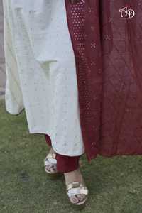 La colección de dupatta de diseñador más esperada con Kurti Plazzo sharara y conjunto de pantalón 3 piezas Traje de calidad premium para mujer - Product Image 2