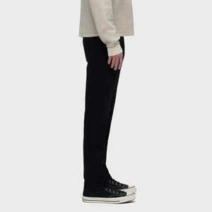 Pantalones vaqueros negros de pierna recta clásicos de alta calidad para hombre, pantalones vaqueros informales duraderos y elegantes - Product Image 3