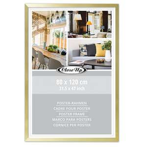 Modern Square 80 X 120 cm Gold Poster <b>Frame</b> <b>A2</b>/A4 Size Photo Metal Wood Alloy <b>Frame</b> for Decorative Purpose - Product Image 1