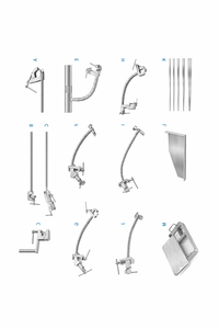 Juego de Retractores Quirúrgicos de Acero Inoxidable y Sistema de Reposamanos de Varios Tamaños, Base de Instrumentos Quirúrgicos, Narham Enterprises - Product Image 5