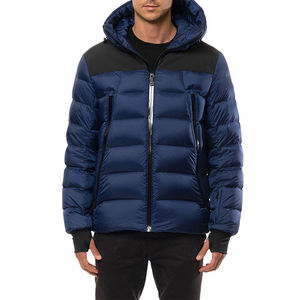 Veste Puffer Vente en gros Logo personnalisé OEM Veste d'hiver imprimée de haute qualité pour hommes Veste Bubble Puffer avec poches - Product Image 1