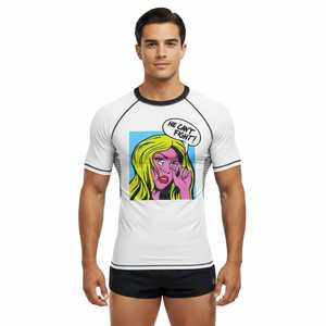 T-shirt de compression extensible à manches courtes pour hommes, MMA, Karaté, entraînement, fitness, Spandex, Polyester, 200 GSM, coupe athlétique - Product Image 2