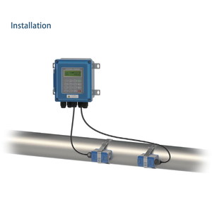 Zhongyi เครื่องวัดการไหลของน้ำเย็นแบบหนีบ DN50โมดูล Lorawan ป้องกัน IP68จอ LCD ส่งสัญญาณไร้สาย1 - Product Image 5