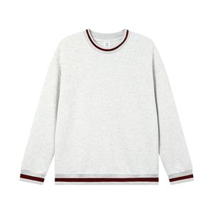 Women's Casual Color-Block <b>Crewneck</b> Sweatshirt Winter Unisex Pullover Round Neck Sweatshirt Long Sleeve Knitting Design - Product Image 3