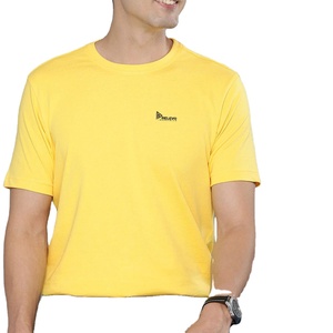 Camisetas de Hombre de Alta Calidad, Colores en Contraste, Patrón de Letras, Casual, 220 Gramos, Secado Rápido, Transpirable, Cómodo, 100% Algodón - Product Image 1
