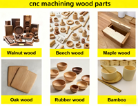 Servicios de Mecanizado de Madera CNC a Medida, Diseño de Piezas de Madera, Fabricación con Máquinas CNC, Entrega Rápida