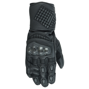 Gants de moto en cuir d'hiver personnalisés Gants respirants en cuir de conduite en plein air avec caractéristiques de robe de mode - Product Image 5