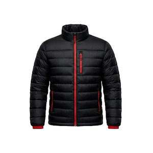 Veste d'hiver matelassée unisexe de haute qualité pour homme, chaude, coupe-vent, avec capuche, fermeture éclair, décontractée, isolée - Product Image 1