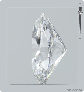 เพชรหลวมที่ได้รับการรับรองจาก GIA ขนาด 0.5 กะรัต ถึง 3 กะรัต เพชรธรรมชาติทรงรี สี D ความสะอาดระดับ VS2 สำหรับทำเครื่องประดับ - Product Image 3