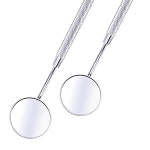 Miroir dentaire professionnel de qualité supérieure, prix de gros, best-seller, manche en acier inoxydable, poignée ergonomique manuelle, qualité A+ - Product Image 5