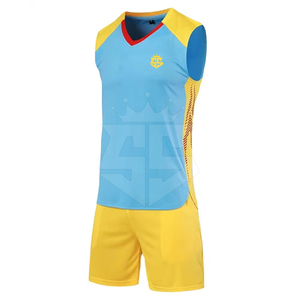 ชุดวอลเลย์บอลทีมมืออาชีพเครื่องแบบกีฬาสวมใส่สบายเครื่องแบบวอลเลย์บอลแห้งเร็ว - Product Image 3