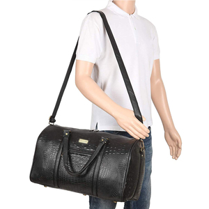Men's <b>women</b> Travelling Luggage <b>Bag</b> Genuine Leather Duffle <b>Bags</b> <b>for</b> Business Travel Trip - Product Image 6