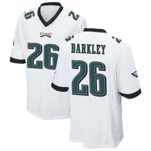 Erkek Saquon barbarbeyaz siyah yeşil futbol forması dikişli S-5XL - Product Image 4