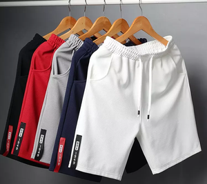 2025 <b>Men's</b> Stylish Solid Pattern Mesh <b>Shorts</b> Premium Quality Casual Wear with Pocket Whole Sale Price - Product Image 4
