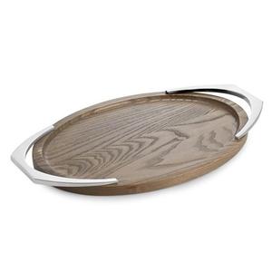 Nouvelle arrivée dernière conception table décorative plateau de service alimentaire plateau en bois de grande taille grande qualité plateau en bois de mangue au meilleur prix - Product Image 6