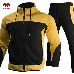 Trajes de chándal de alta calidad para hombres Logotipo personalizado Chándal deportivo Última moda Conjuntos de 2 piezas - Product Image 5