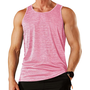 Camiseta sin Mangas de Verano para Hombre, de Alta Calidad, Tejida en Algodón, Informal, Transpirable, Ecológica, de Secado Rápido, Talla Grande, para Gimnasio, con Logotipo Personalizado - Product Image 4