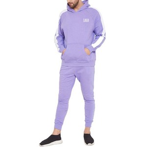 Ensemble de survêtement de sport pour homme, écologique, pour l'entraînement en plein air, automne, deux pièces, jogging, sweat-shirt à capuche, pantalon de survêtement - Product Image 3