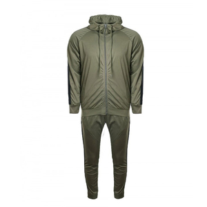 Survêtements en coton personnalisés avec logo d'usine, ensembles de survêtements à capuche respirants pour l'automne, pantalons à capuche unisexes pour le sport - Product Image 4