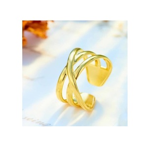 Anillos de servilleta de metal contemporáneos para una decoración de mesa refinada, ideales para cenas, bodas, festividades y hogares modernos. - Product Image 5