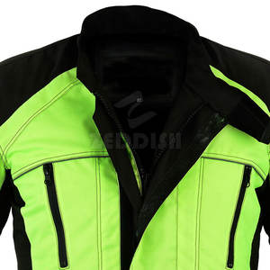 Chaqueta de invierno de alta calidad para hombre con cuello levantado Piel de vaca cómoda Cuero Cardura Fácil de usar y peso ligero - Product Image 5