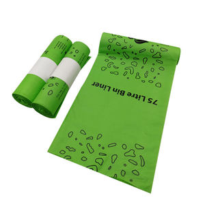New Product Ideas 2024 Wholesale Sustainable Biodegradable Cornstarch Unscented <b>Disposable</b> Compostable <b>Garbage</b> Bags Reusable - Product Image 6