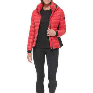 Chaquetas Acolchadas para Mujer Más Vendidas al por Mayor, Nueva Moda, Impermeables, de Invierno, Tejidas, de Algodón, con Capucha, Transpirables - Product Image 5