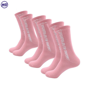 Premium 2022 Solid Color Customized Logo Printing Short Length Cotton Spandex Material Sports <b>Socks</b> - Product Image 5