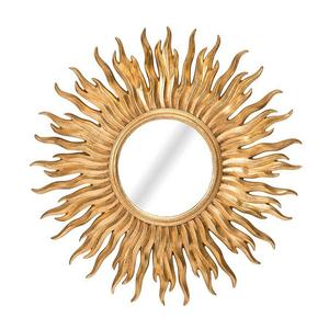 Iron Metal & <b>Glass</b> Wall <b>Mirror</b> Frame American Style Top Rated Round European Wall Accents <b>Mirrors</b> Bathroom <b>Mirror</b> Hand Made - Product Image 2