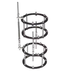 Fijador externo manual de acero para instrumentos quirúrgicos ortopédicos de alargamiento óseo de Pakistán - Product Image 1