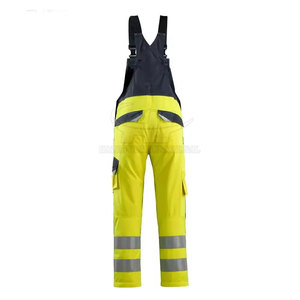 Pantalones de Trabajo de Alta Visibilidad con Refuerzos en Cintura y Rodillas, Material de Poliéster para Mayor Protección y Durabilidad - Product Image 4