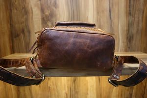 Dernier sac à dos en cuir de vache sac à dos occidental sac à dos élégant en cuir pour ordinateur portable indien - Product Image 4