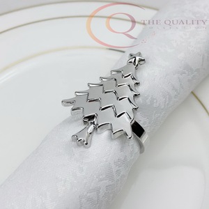 Anneaux de serviette décoratifs en métal de qualité supérieure pour la mise en place de tables de mariage, design luxueux et écologique pour les repas quotidiens et les occasions spéciales - Product Image 4