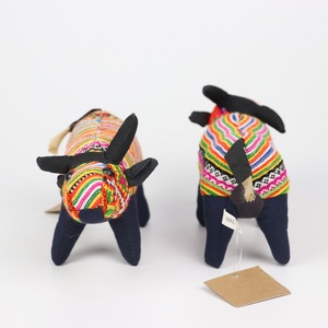 L19 x H11 x W6 20cm - 30cm jouets et loisirs pour animaux de compagnie unisexes fait à la main en tissu de Brocade taille S jouets pour animaux en peluche - Product Image 3