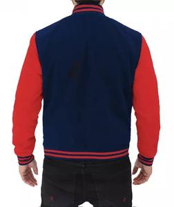 Veste universitaire pour homme personnalisée, streetwear, printemps, logo frontal personnalisable, haute qualité - Product Image 4