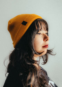 100% High Quality Knitted Solid Plain Black Yellow Beanie Caps for <b>Men</b> Custom Design Printed <b>Hats</b> - Product Image 2