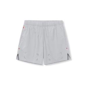 กางเกงขาสั้นผู้ชายสำหรับฤดูร้อน ลายเรียบ ระบายอากาศได้ดี ป้องกันไฟฟ้าสถิตย์ เอวยางยืด ผลิตจากโพลีเอสเตอร์ 100% มีกระเป๋าข้าง - Product Image 5