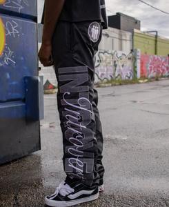 Pantalones Casuales de Hombre de Alta Calidad, Estilo Urbano, Corte Recto, Ajuste Regular, Secado Rápido, Poliéster, Bordado Personalizado, Parches de Nailon - Product Image 5