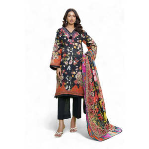 ชุดคัตต้าห์พิมพ์ลาย 3 ชิ้นสำหรับผู้หญิง รุ่น SD-52240 - Product Image 4