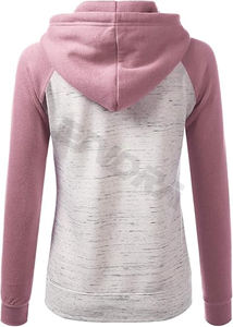 Sweat-shirt à capuche en coton pour femme, manches longues, style sportif, pull à cordon, style athlétique, doux, confortable, tendance, décontracté, mode - Product Image 3